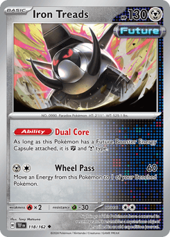 Iron Treads Pokémon card
