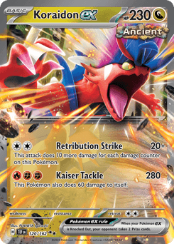 Koraidon ex 120/162 — Temporal Forces