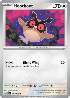 Hoothoot 126/162 — Temporal Forces