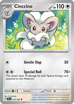 Cinccino 137/162 — Temporal Forces