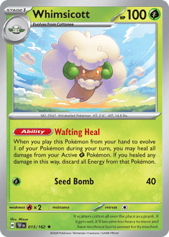 Whimsicott 15/162 — Temporal Forces