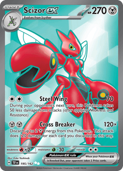 Scizor ex 195/162 — Temporal Forces