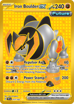 Iron Boulder ex 217/162 — Temporal Forces