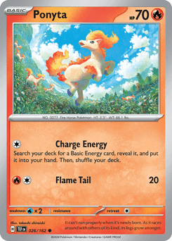 Ponyta 26/162 — Temporal Forces