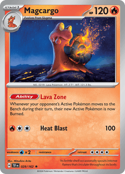 Magcargo Pokémon card