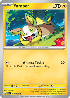 Yamper 58/162 — Temporal Forces