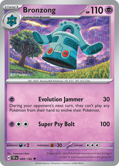 Bronzong 69/162 — Temporal Forces