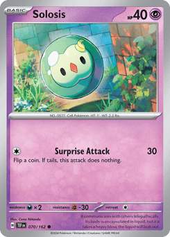 Solosis 70/162 — Temporal Forces