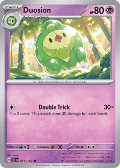 Duosion 71/162 — Temporal Forces