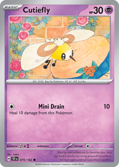 Cutiefly Pokémon card