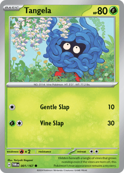 Tangela 1/167 — Twilight Masquerade