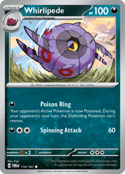 Whirlipede 116/167 — Twilight Masquerade