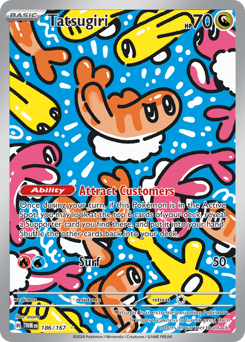 Pokémon card illustrated by osare