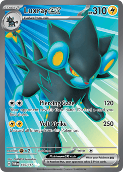 Luxray ex 195/167 — Twilight Masquerade