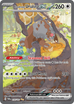 Bloodmoon Ursaluna ex 216/167 — Twilight Masquerade