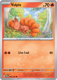 Vulpix 26/167 — Twilight Masquerade