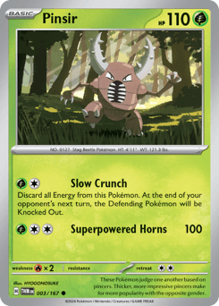 Pinsir 3/167 — Twilight Masquerade