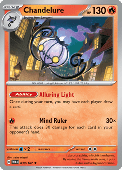 Chandelure 38/167 — Twilight Masquerade