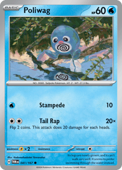 Poliwag Pokémon card