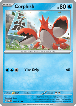 Corphish 47/167 — Twilight Masquerade