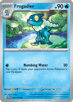 Frogadier 57/167 — Twilight Masquerade