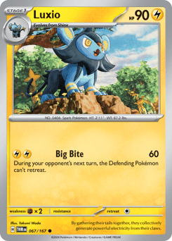 Luxio 67/167 — Twilight Masquerade