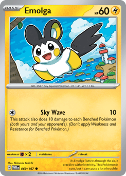 Emolga 69/167 — Twilight Masquerade