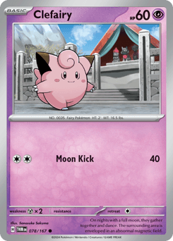Clefairy 78/167 — Twilight Masquerade