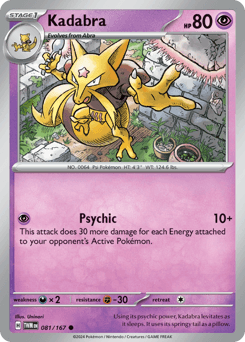 Kadabra 81/167 — Twilight Masquerade
