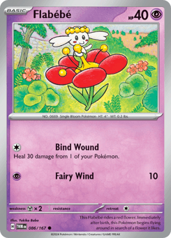 Flabébé Pokémon card