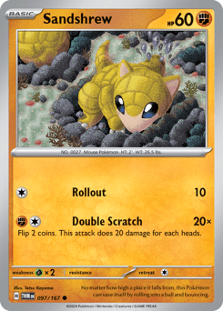 Sandshrew 97/167 — Twilight Masquerade