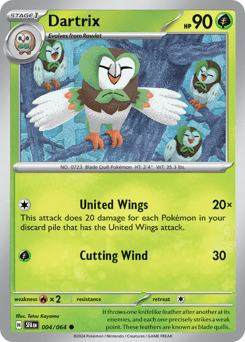 Dartrix 4/64 — Shrouded Fable