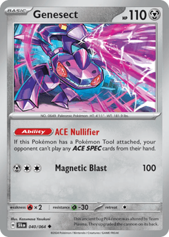 Genesect 40/64 — Shrouded Fable