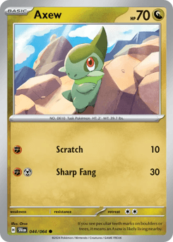Axew 44/64 — Shrouded Fable