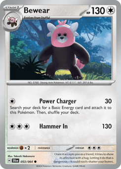 Bewear 53/64 — Shrouded Fable