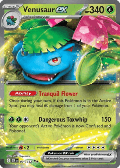 Venusaur ex 1/142 — Stellar Crown