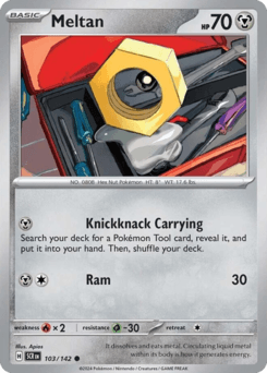 Meltan 103/142 — Stellar Crown