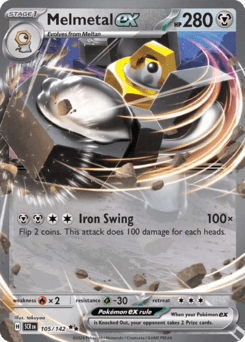 Melmetal ex 105/142 — Stellar Crown
