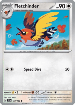 Fletchinder 122/142 — Stellar Crown