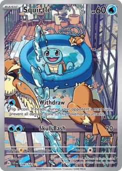 Squirtle Pokémon card
