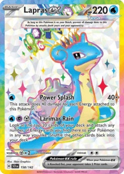 Lapras ex 158/142 — Stellar Crown