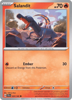Salandit 23/142 — Stellar Crown