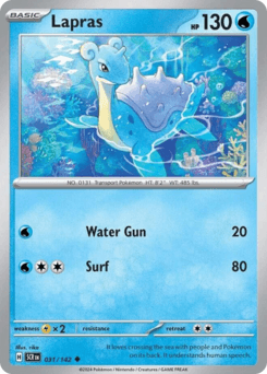 Lapras 31/142 — Stellar Crown