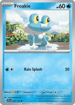 Froakie 39/142 — Stellar Crown