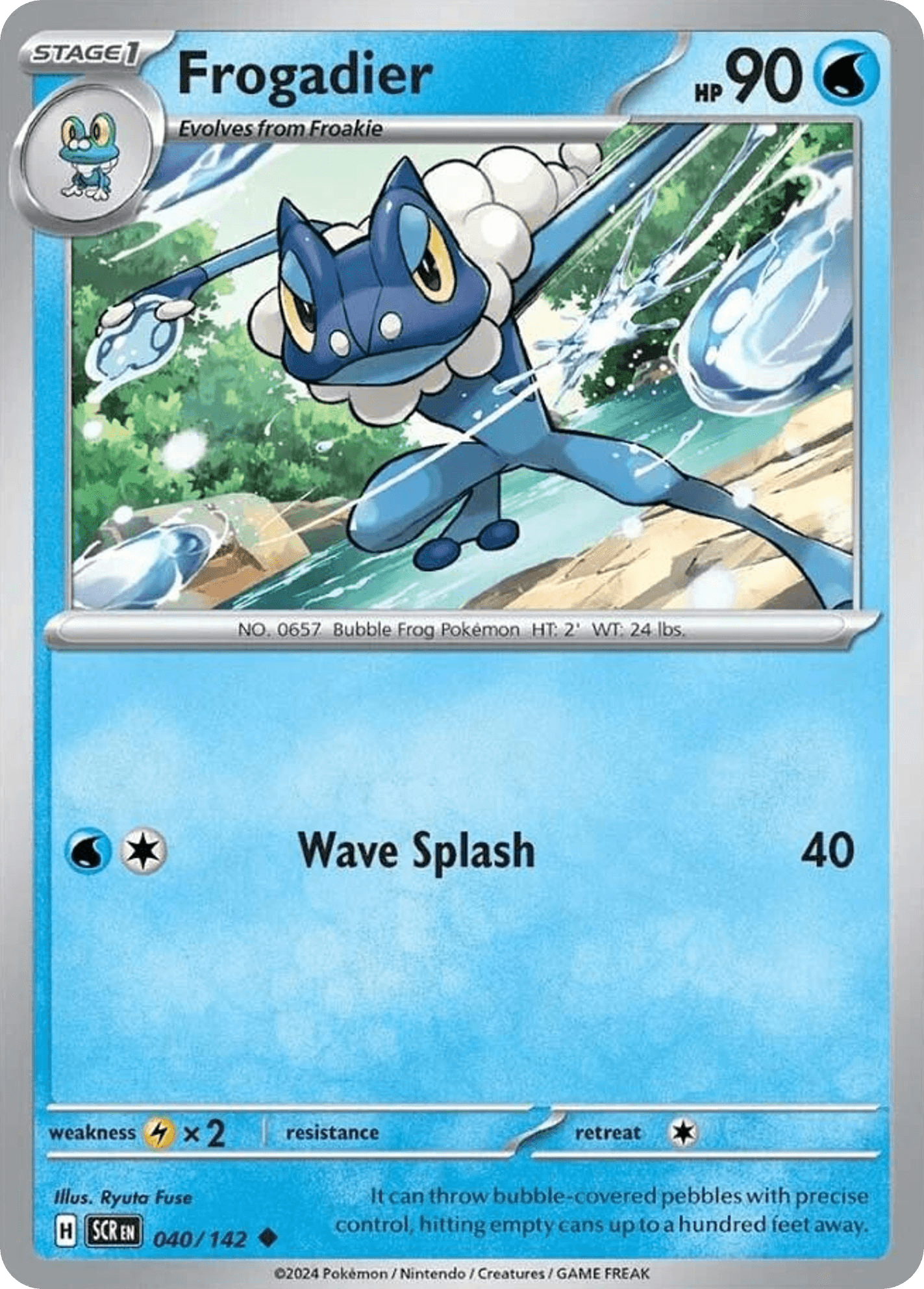 Frogadier 40 Stellar Crown