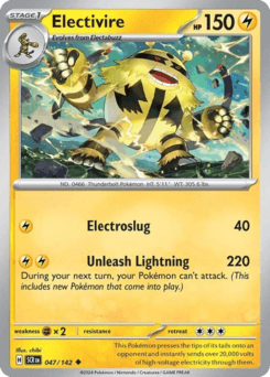Electivire Pokémon card