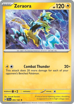 Zeraora 55/142 — Stellar Crown
