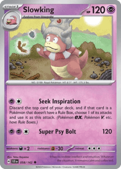 Slowking 58/142 — Stellar Crown