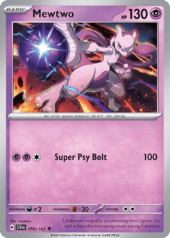Mewtwo 59/142 — Stellar Crown