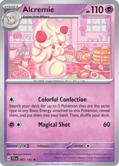 Alcremie 65/142 — Stellar Crown